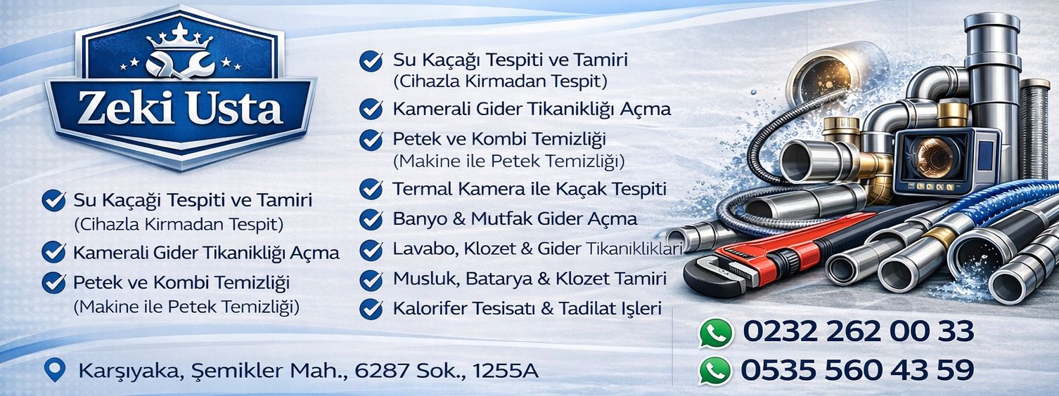 Karşıyaka Şemikler Tesisatçı 